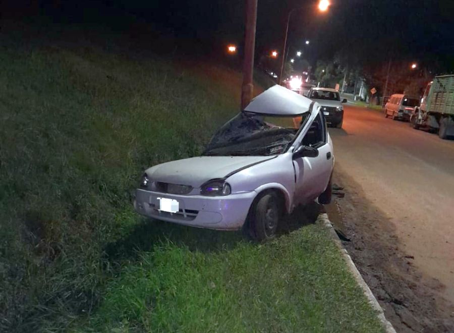 Federal Un Hombre Sufri Graves Lesiones Tras Chocar El Auto Que