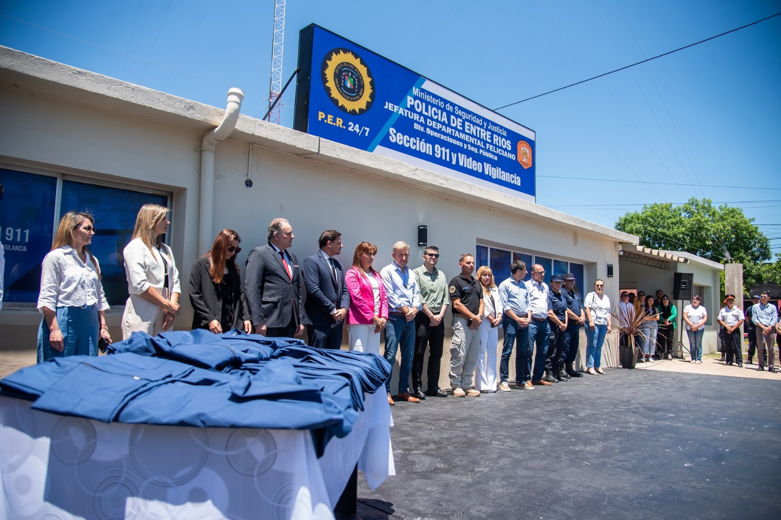 El gobierno provincial puso en marcha un Centro Unificado de Emergencias en San José de Feliciano