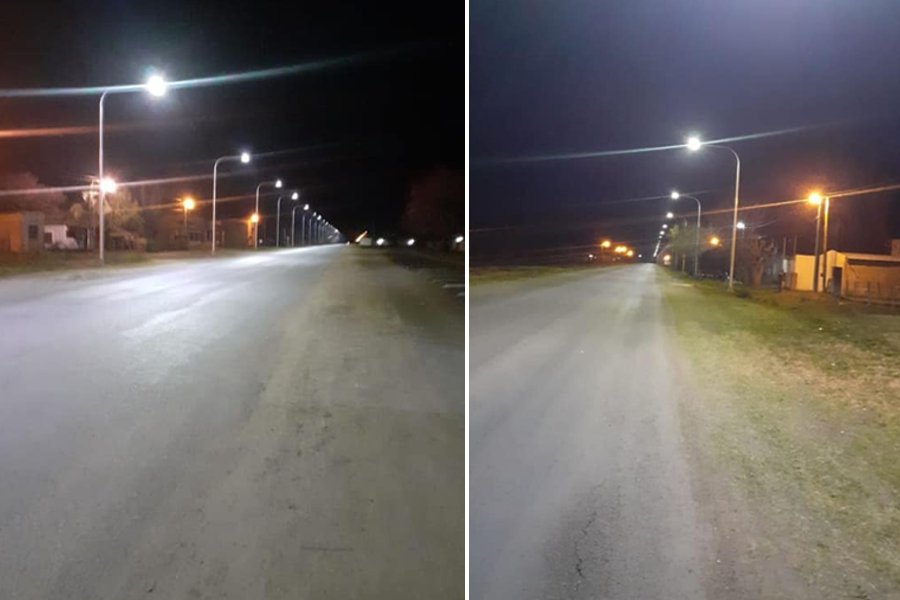 Luces led en Avenida Circunvalación Feliciano Luces led en Avenida Circunvalación Feliciano